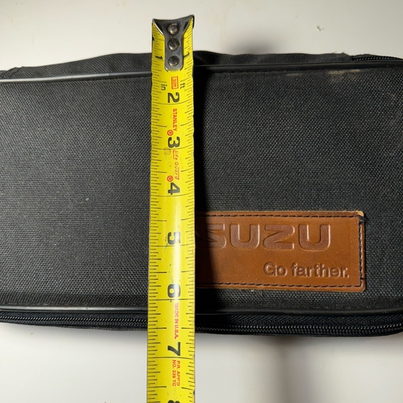 Vintage IZUZU Go Farther Unused Car Safety First Aid Zip Around Auto Kit Rare - Picture 7 of 8